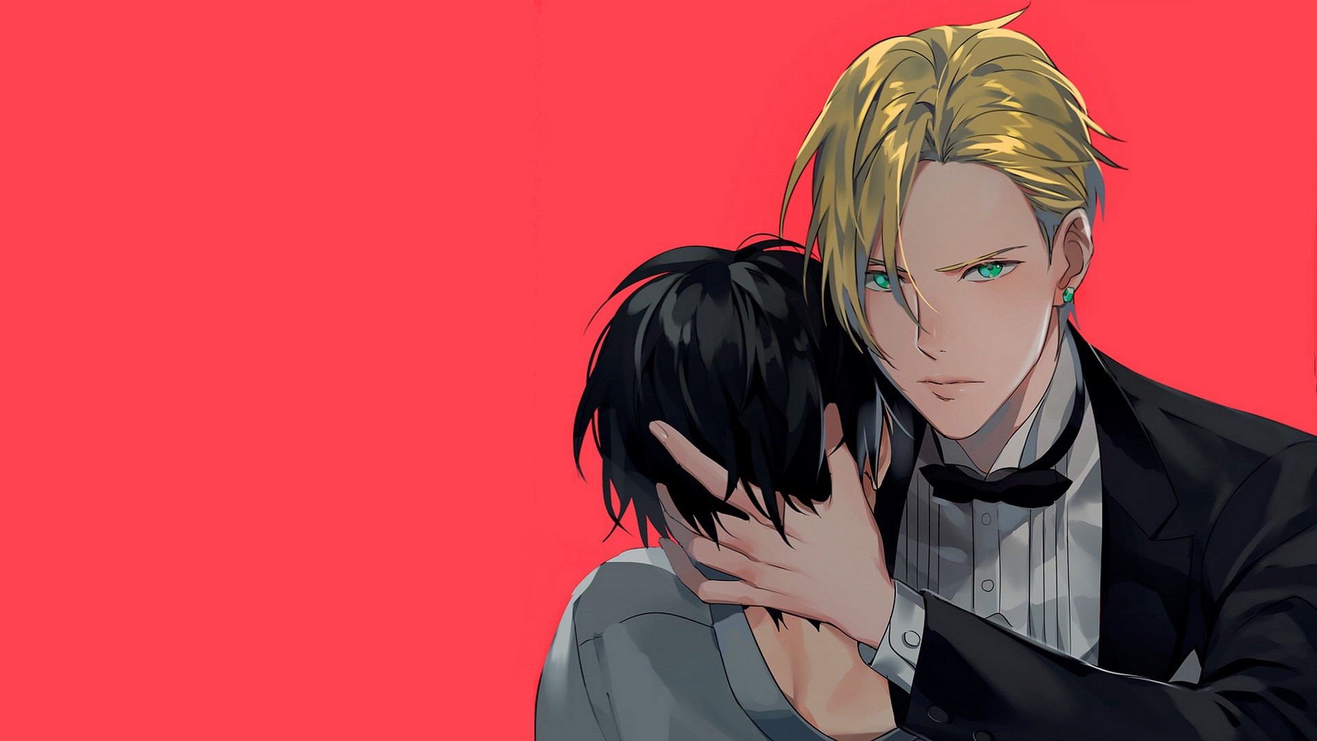 Manual Resize Of Wallpaper Blood Guys Red Background Wound Banana Fish